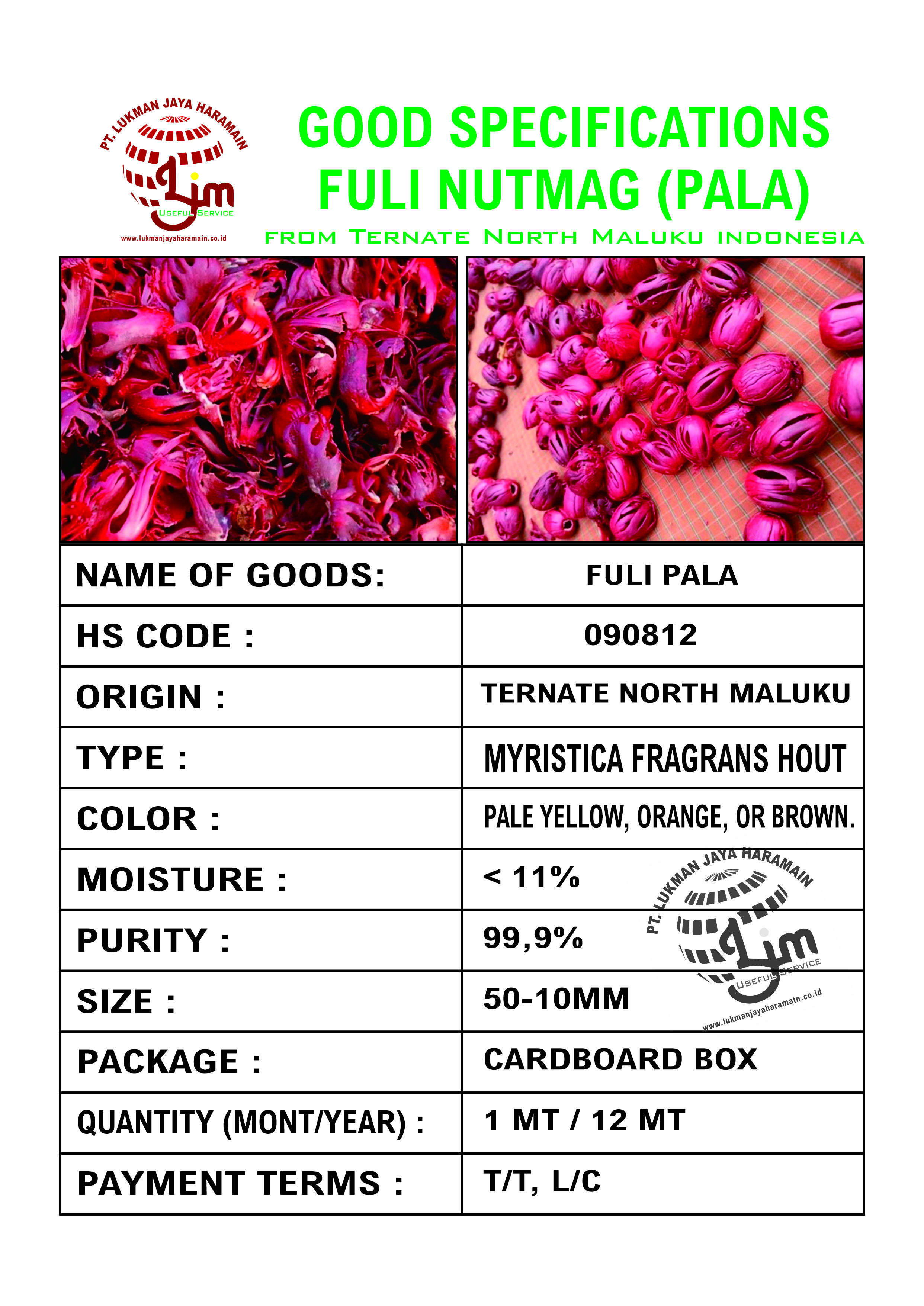 Fuli Pala or Flower Pala